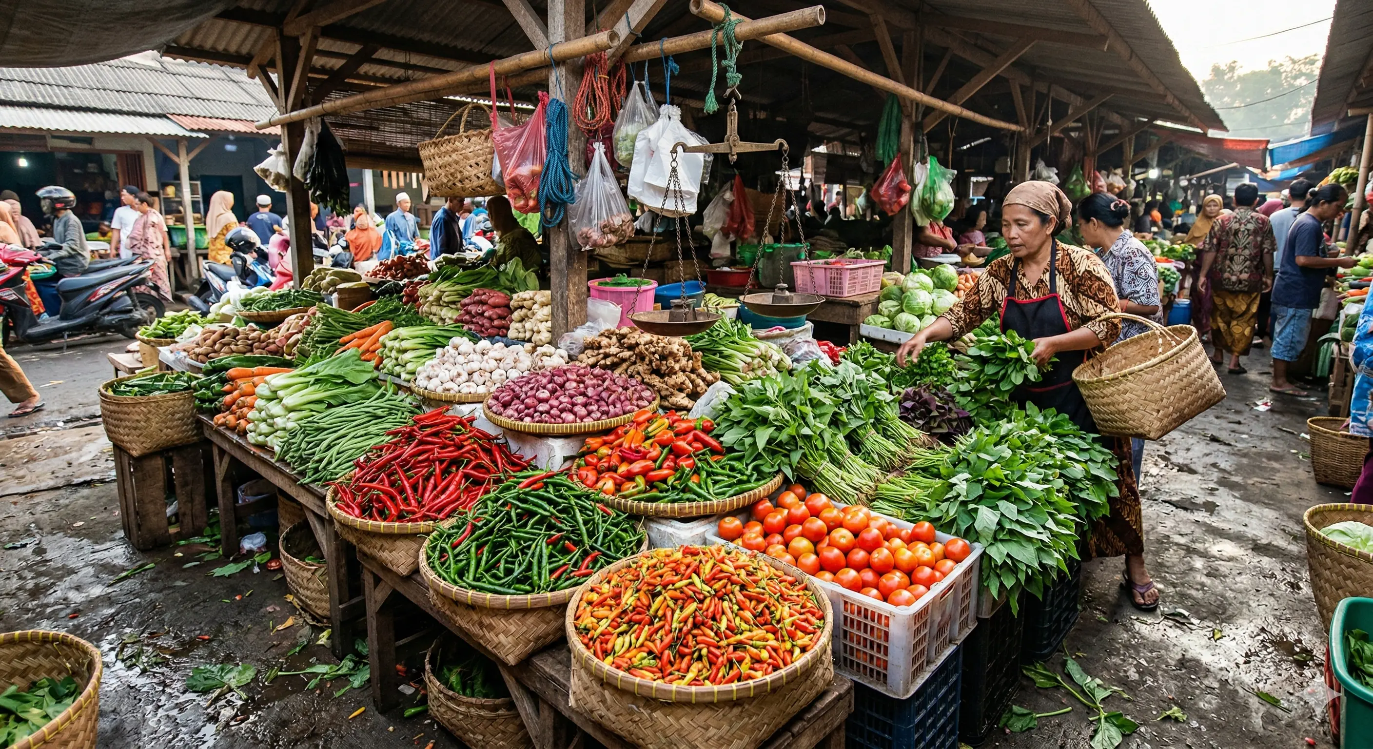 Lapak Sayur Segar Pak Udin